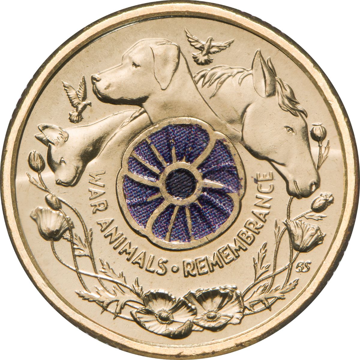 2024 $2 War Animals Remembrance UNC
