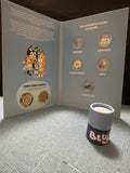 2026 Bluey Folder with till coins and tube UNC