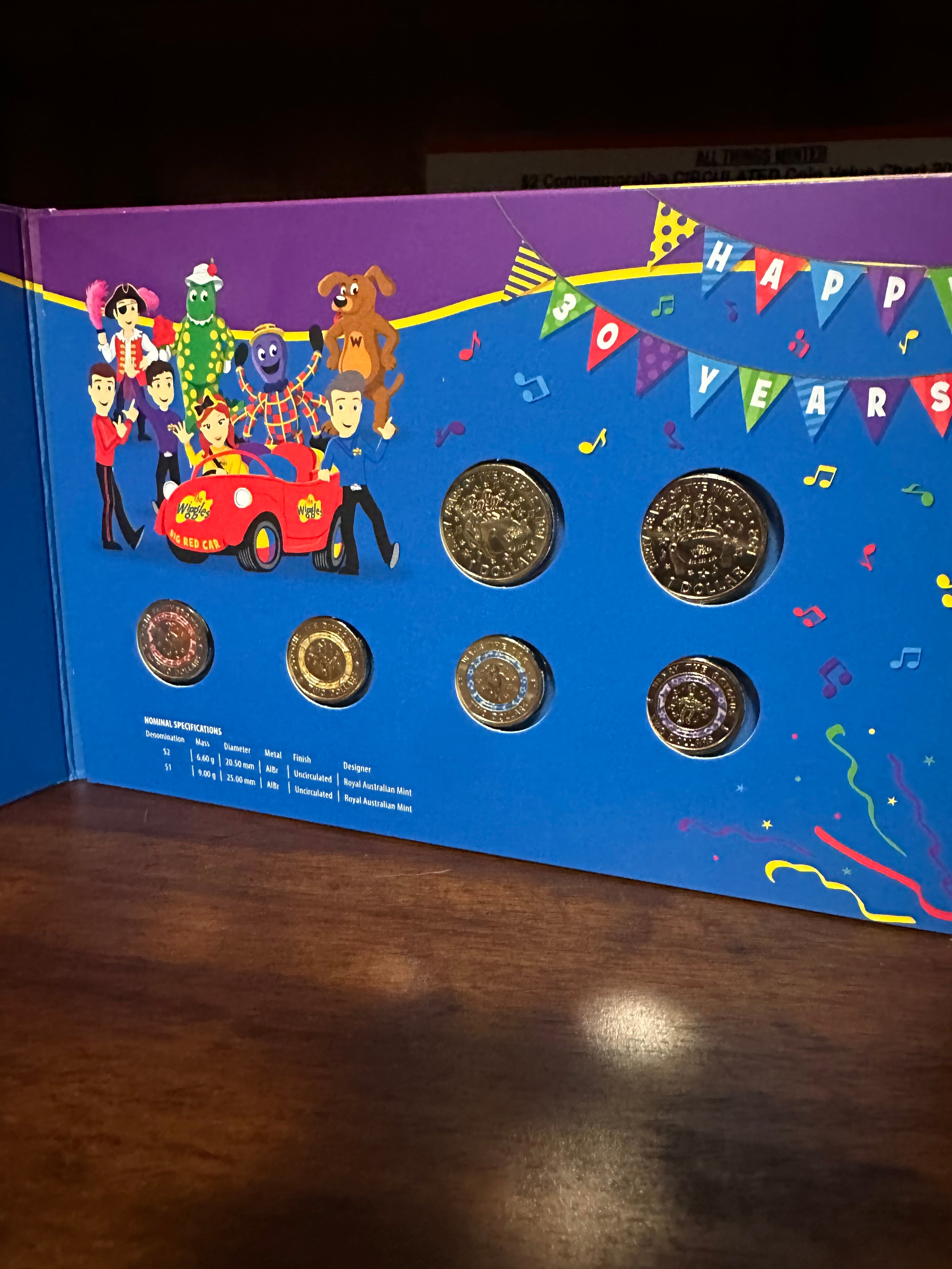 2021 Wiggles Royal Australian Mint Set UNC