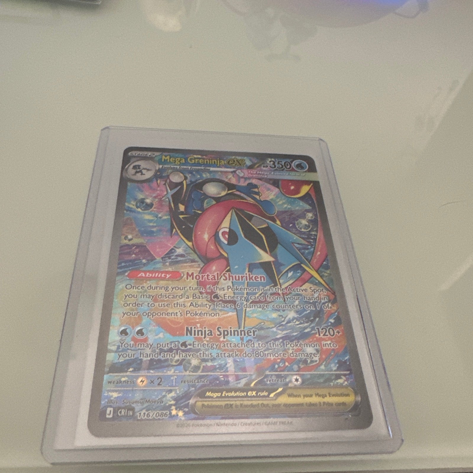 Mega Greninja ex 116/086 ( SIR )