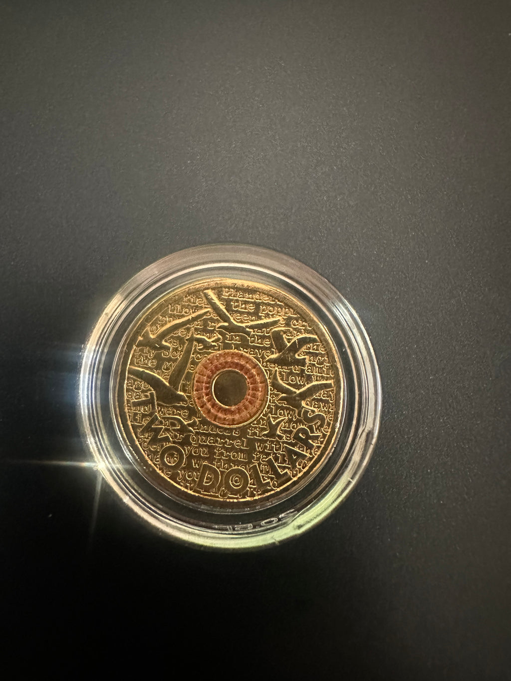 2015 Flanders Fields $2 coin.